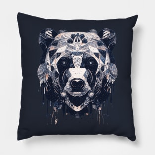 Bear down for stamps! Pillow