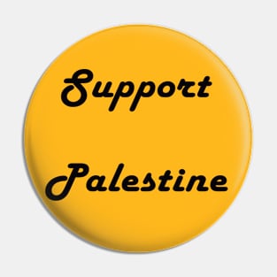 Support Palestine Pin