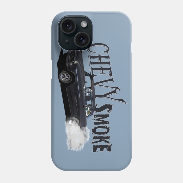 55 Chevy smoke Phone Case by hotroddude