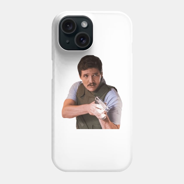 Pedro Pascal Phone Case by Biscuit25