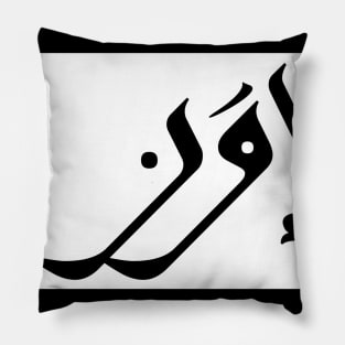 Evan in Cat/Farsi/Arabic Pillow