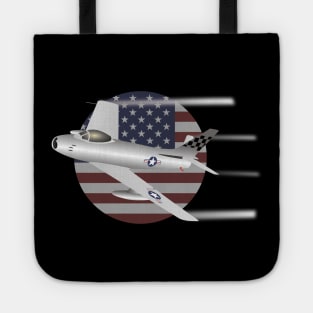 US Air Force F-86 Sabre Jet Fighter Tote