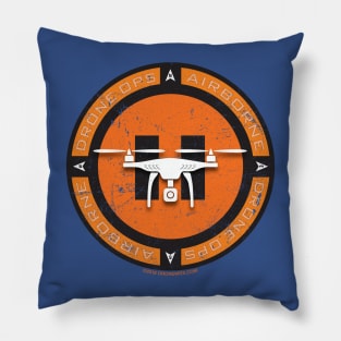 Phantom of the Helipad Pillow