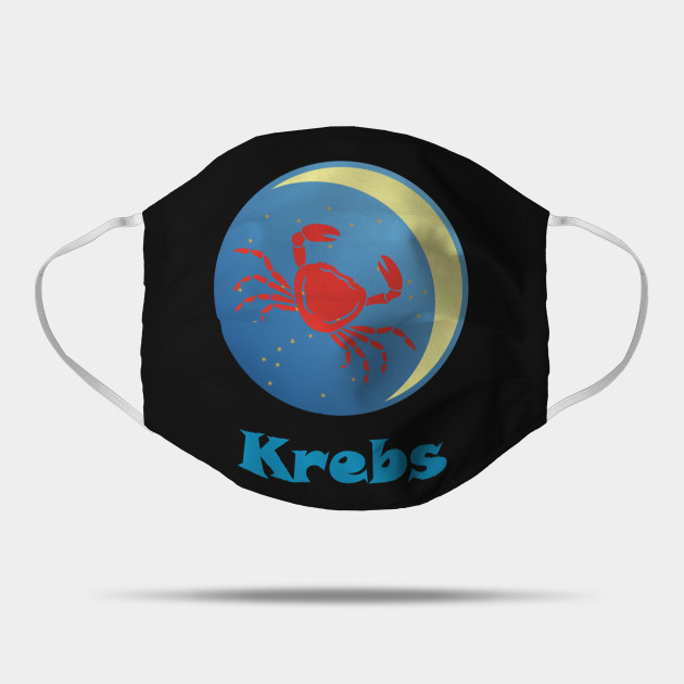 Krebs Sternzeichen Krebs Mask Teepublic