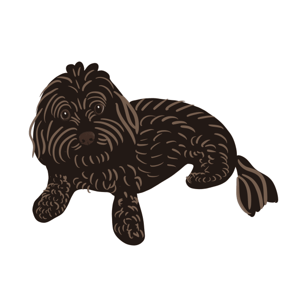 Black Maltipoo by PatternbyNOK