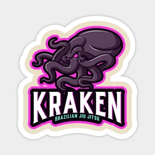 Kraken Brazilian Jiu Jitsu Magnet