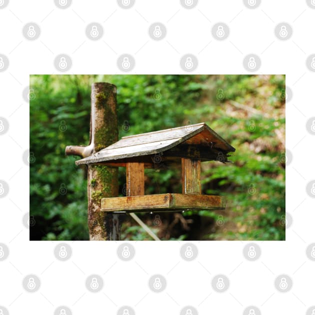 Wooden Bird Table by jojobob