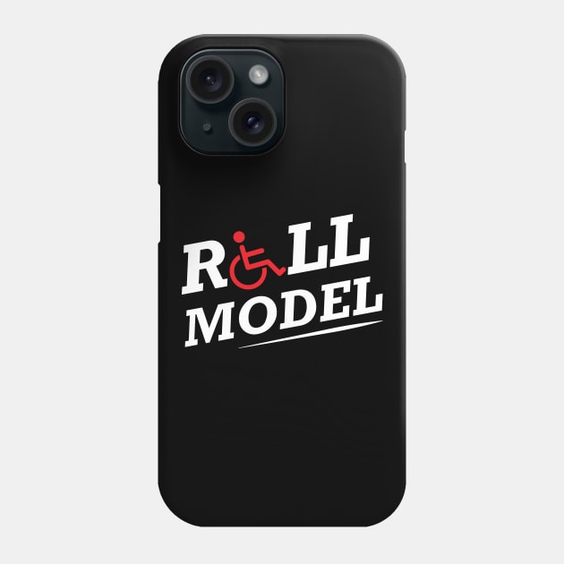 Wheelchair - Roll Model Phone Case by KC Happy Shop