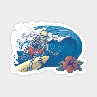 Aloha Skull Magnet