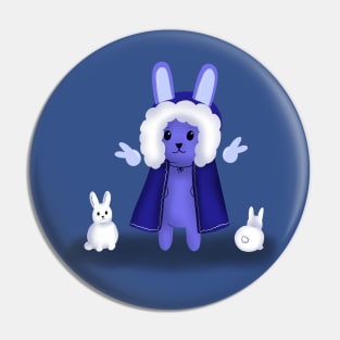 Snow Bunny Pin