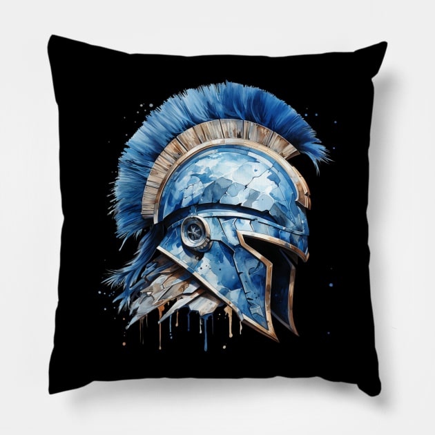 CWRU Case Western Reserve University Spartans Pillow by Nightarcade