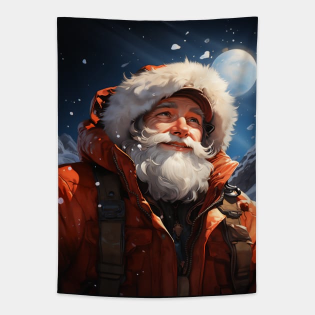 Miyazaki Santa Claus Tapestry by JunkyDotCom