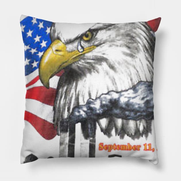 Vintage Style 9/11 Pillow by dwatkins