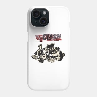 VINYL LOVERS LONDON CALLING THE CLASH Phone Case