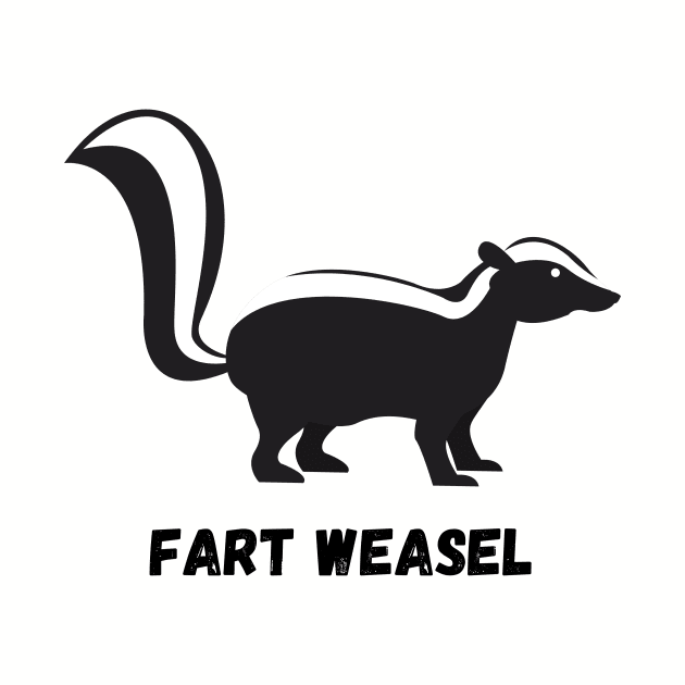 FART Weasel by FartMerch