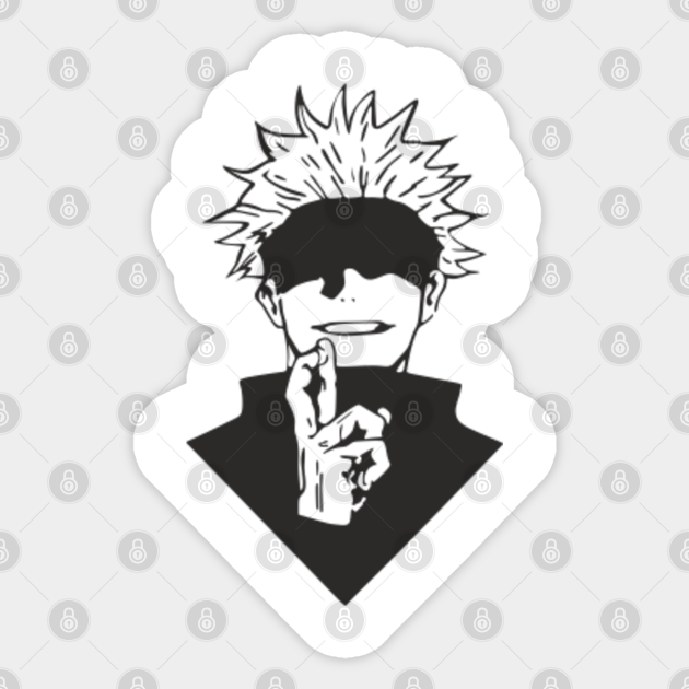 jujutsu kaisen jujutsu kaisen sticker teepublic