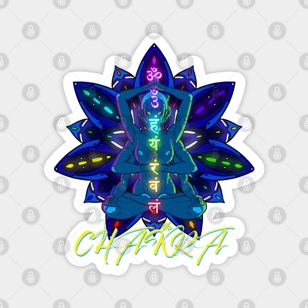 Cyber Chakra Magnet by SiamGX