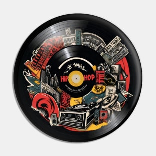 Vinyl record Pin