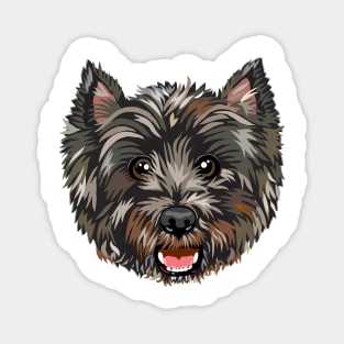 Dark Cairn Terrier Magnet