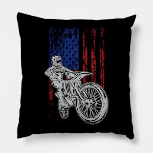 USA EXTREME FLAG BIKER Pillow