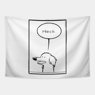 Heck. Pickles Comic Panel Tapestry