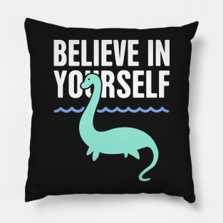 Loch Ness Monster – Believe In Monster Pillow