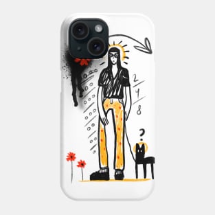 cool girl Phone Case