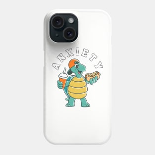 ANXIETY TURTLE | Funny Mental Health, Depression, Anxiety Phone Case