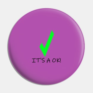 ITS A OK! REALLY ITS OK AND THIS DESIGN WILL MAKE IT EVEN MORE OK Pin