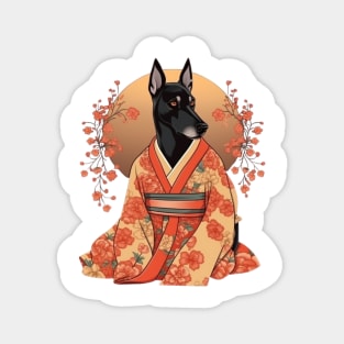 Great Dane Samurai Magnet