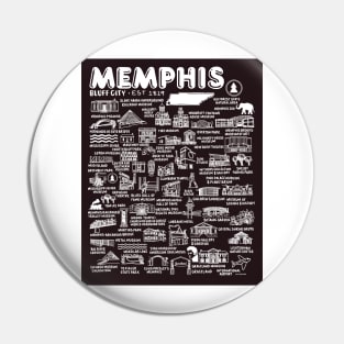 Memphis Map Pin