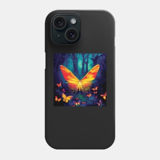 Magical Monarch Butterfly in Woodland Phone Case