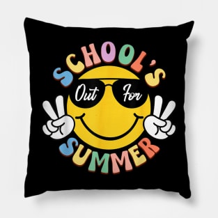 Funny school's out for summer Pillow