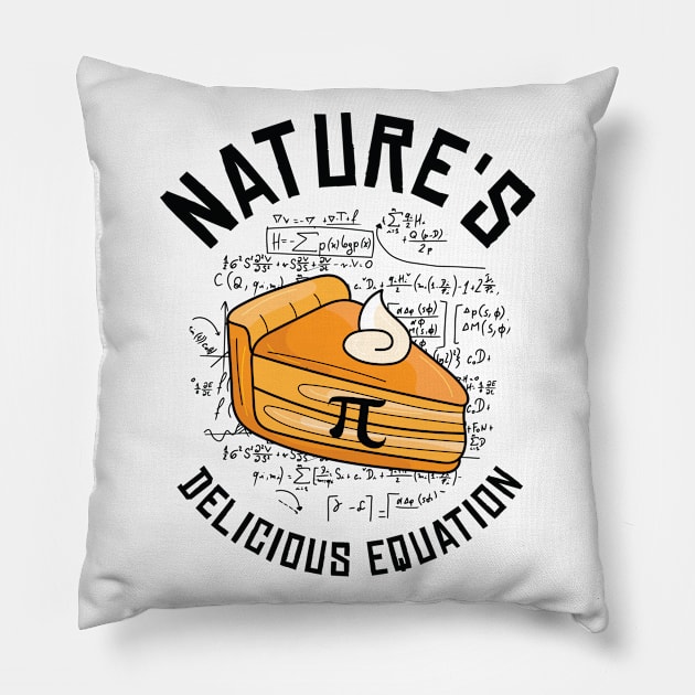 Pi Day Mathematics Pie Pi Symbol Math Number Pillow by Tom´s TeeStore