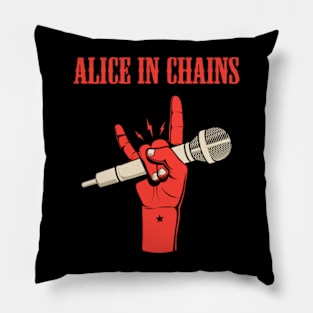 IN CHAINS BAND Pillow