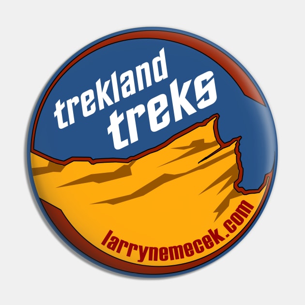 Trekland Treks Logo Pin by Trekland Shop