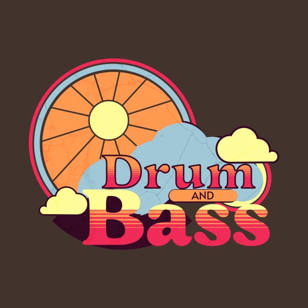 DRUM AND BASS  - 70's steez by DISCOTHREADZ 