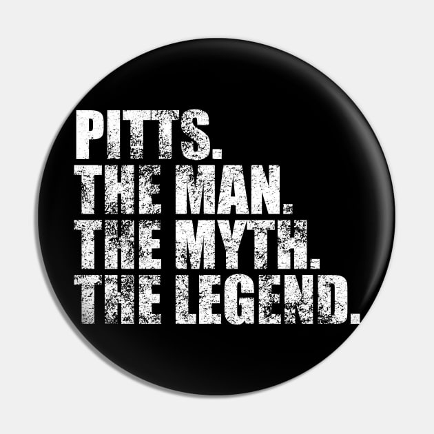 Pitts Legend Pitts Family name Pitts last Name Pitts Surname Pitts Family Reunion Pin by TeeLogic