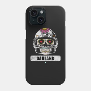 American Football - Oakland Skull Football Gift Phone Case