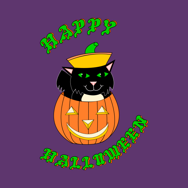 Cat O' Lantern by traditionation