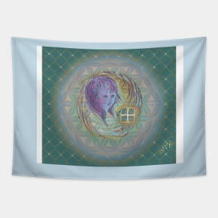 Kids angels 4 hearts Tapestry