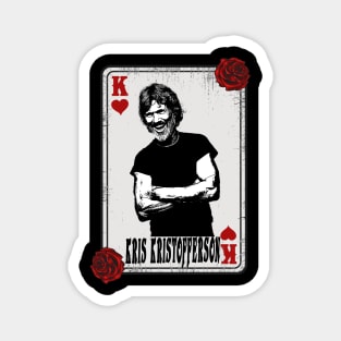 Vintage Card Kris Kristofferson Magnet