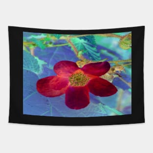 Wild Red Rose-Available As Art Prints-Mugs,Cases,Duvets,T Shirts,Stickers,etc Tapestry