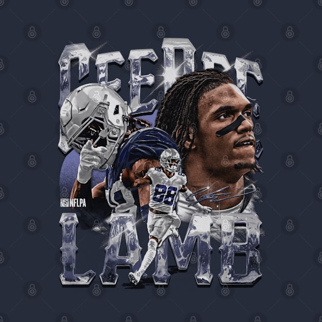 CeeDee Lamb Dallas Vintage by danlintonpro