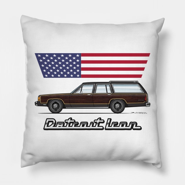 Detroit Iron Pillow by JRCustoms44