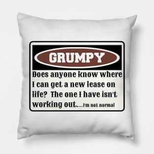 Grumpy Does Anyone Know Where I Can Get A New Lease Pillow