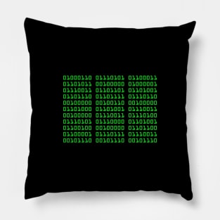 Binary Protest Pillow