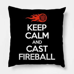 funny dnd christmas Pillow