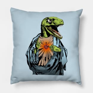 Raptor Jesus Pillow