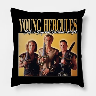 Young Hercules Retro Pillow